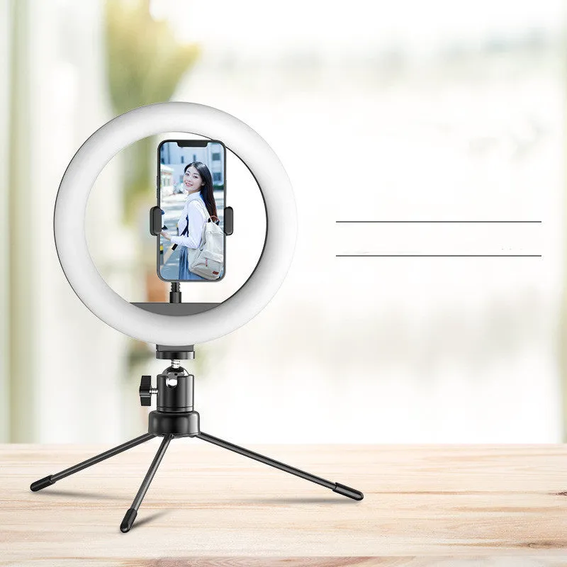 10 Inch Lamp Mobile Phone Stand Tripod