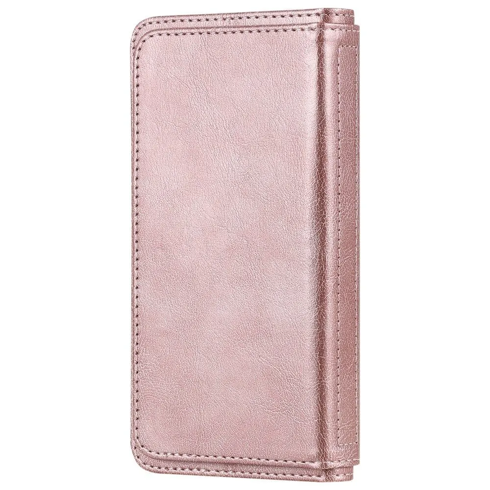 10-slot wallet case for Google Pixel 6 - Rose Gold