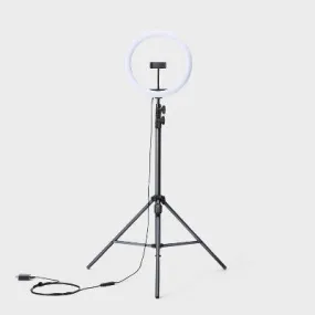 12" RGB Ring Light with Tripod - heyday Black