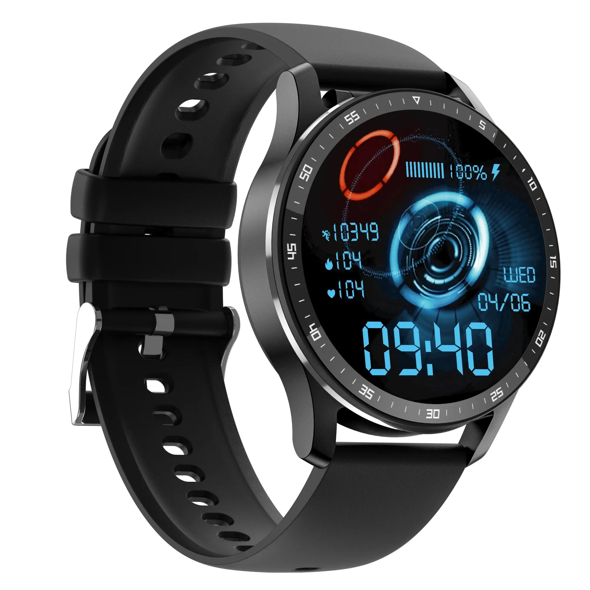 2 in 1 Smart Watch With Bluetooth Earbuds TWS Heart Rate Blood Pressure Monitor