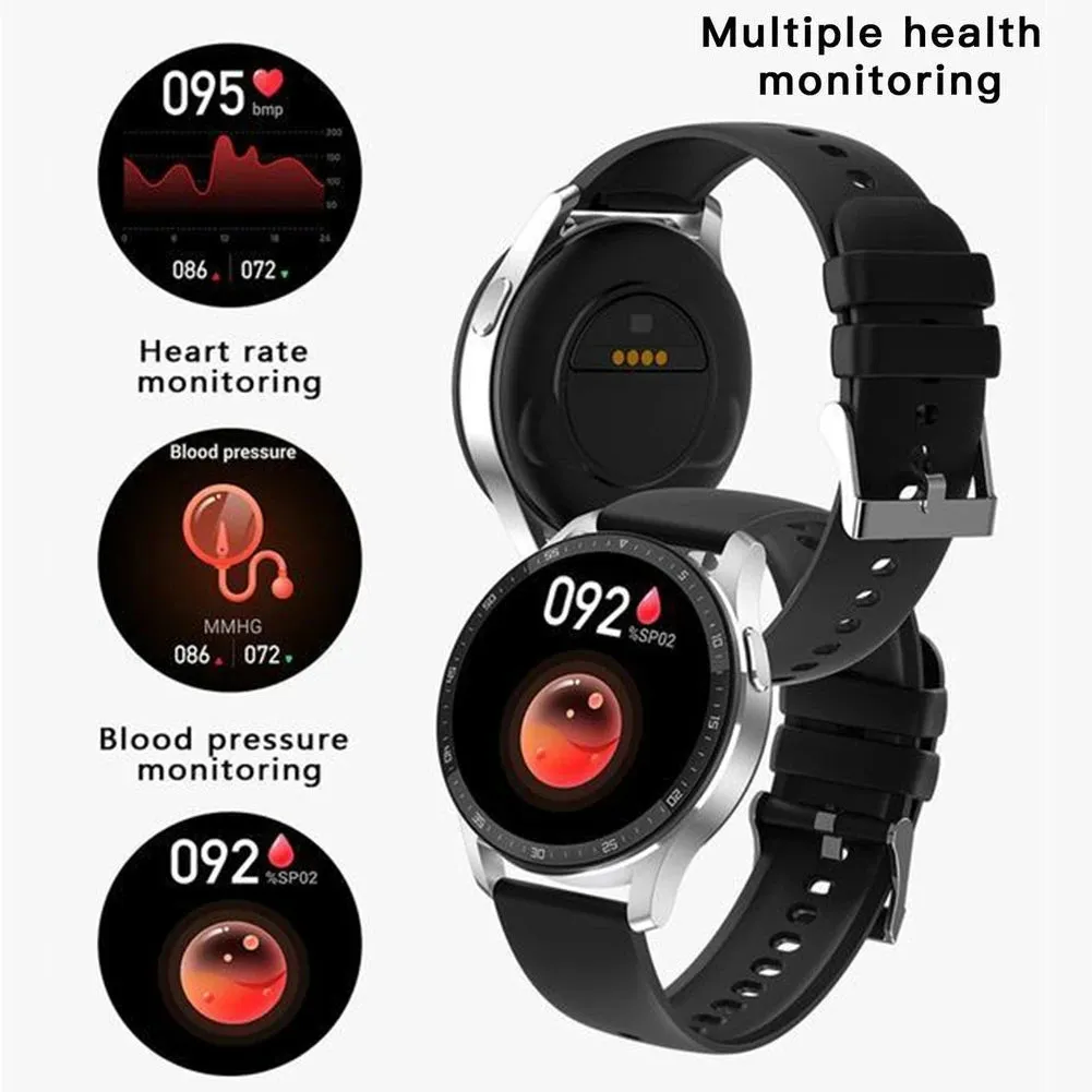 2 in 1 Smart Watch With Bluetooth Earbuds TWS Heart Rate Blood Pressure Monitor