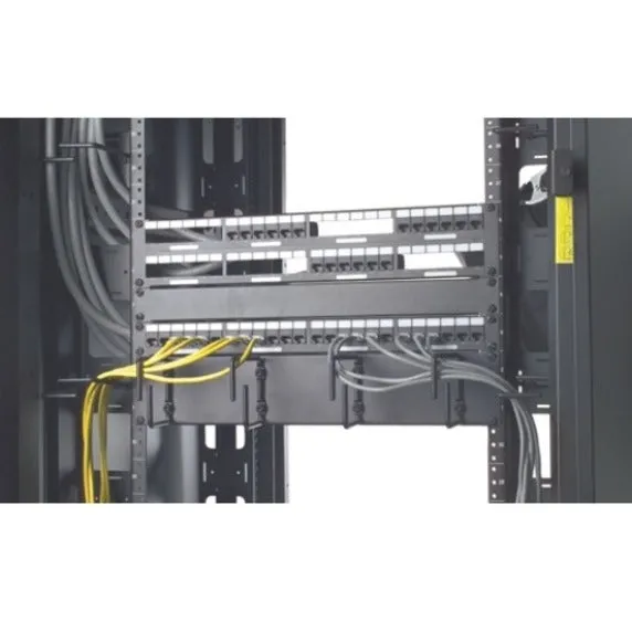 35Ft Data Distribution Cable,Cat5E Utp Cmr 6Xrj-45 To 6Xrj-45