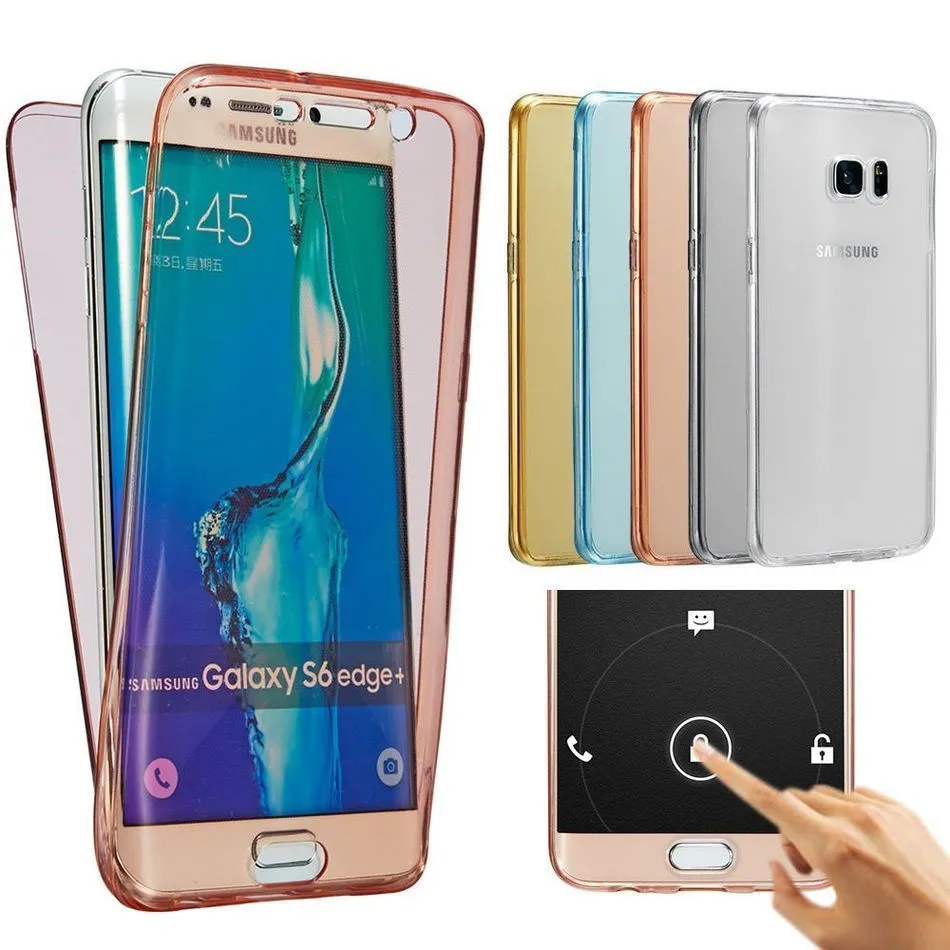 360 Degree Transparent Case for Samsung Galaxy A5 A3 2017 J3 J1 J5 A7 2016 Case Samsung Galaxy S7 S6 edge S3 S4 S5 S8 Case