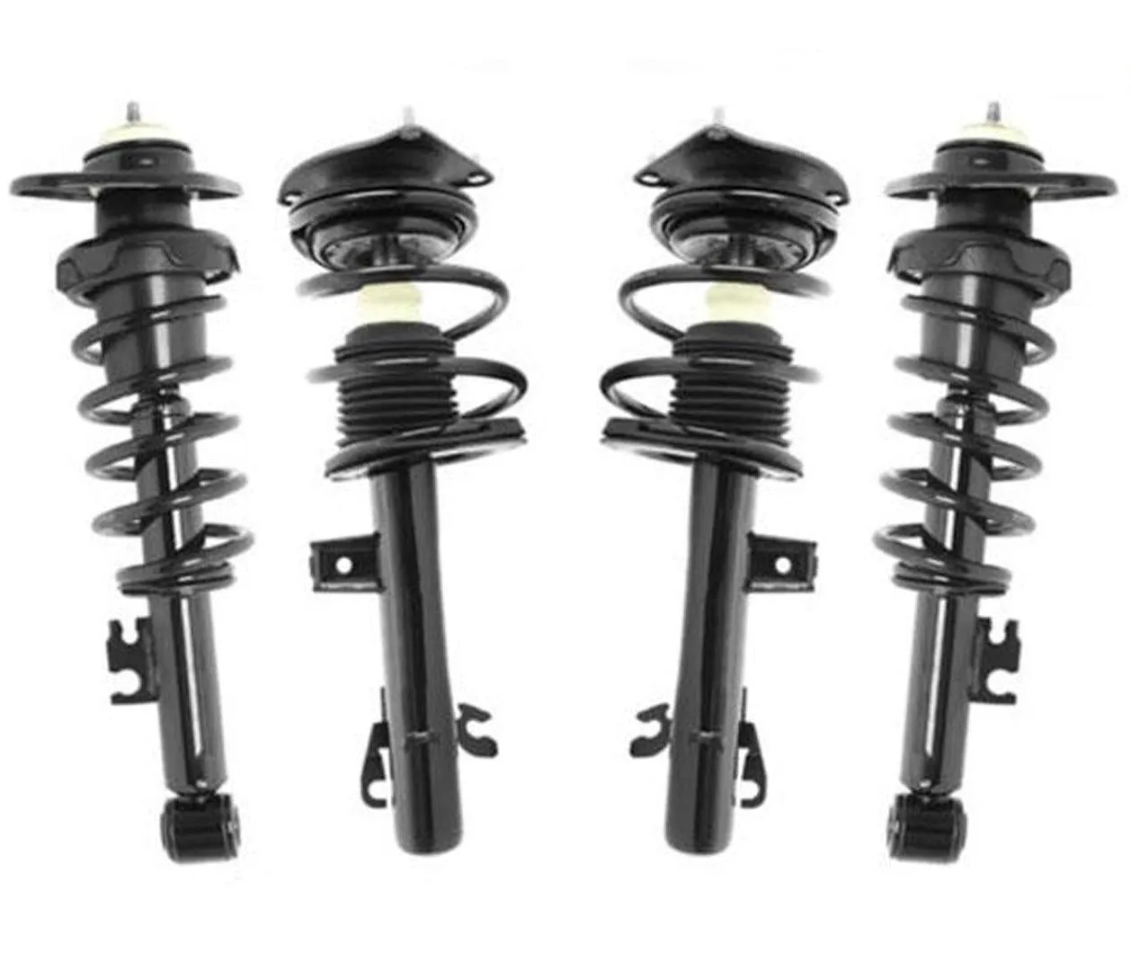 4 / Complete Coil Spring Strut and Mount for 02-06 Mini Cooper S Supercharged