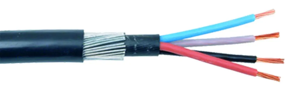 4mm X 4 Core Armoured Cable /M