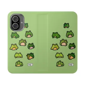 Adorable Frog Doodle Phone Case - Whimsical Amphibian Art