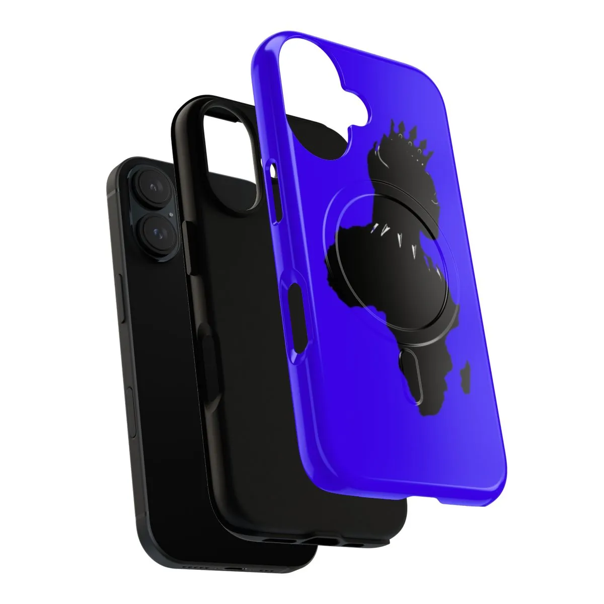 Afrocentric Black Panther Inspired Magnetic Tough Phone Case