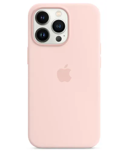 Apple 原廠 iPhone 13 Pro MagSafe Silicone Case 矽膠保護殼 灰粉紅色 - Chalk Pink - Brand New