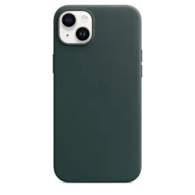 Apple iPhone 14 Plus Leather Case with MagSafe - Forest Green