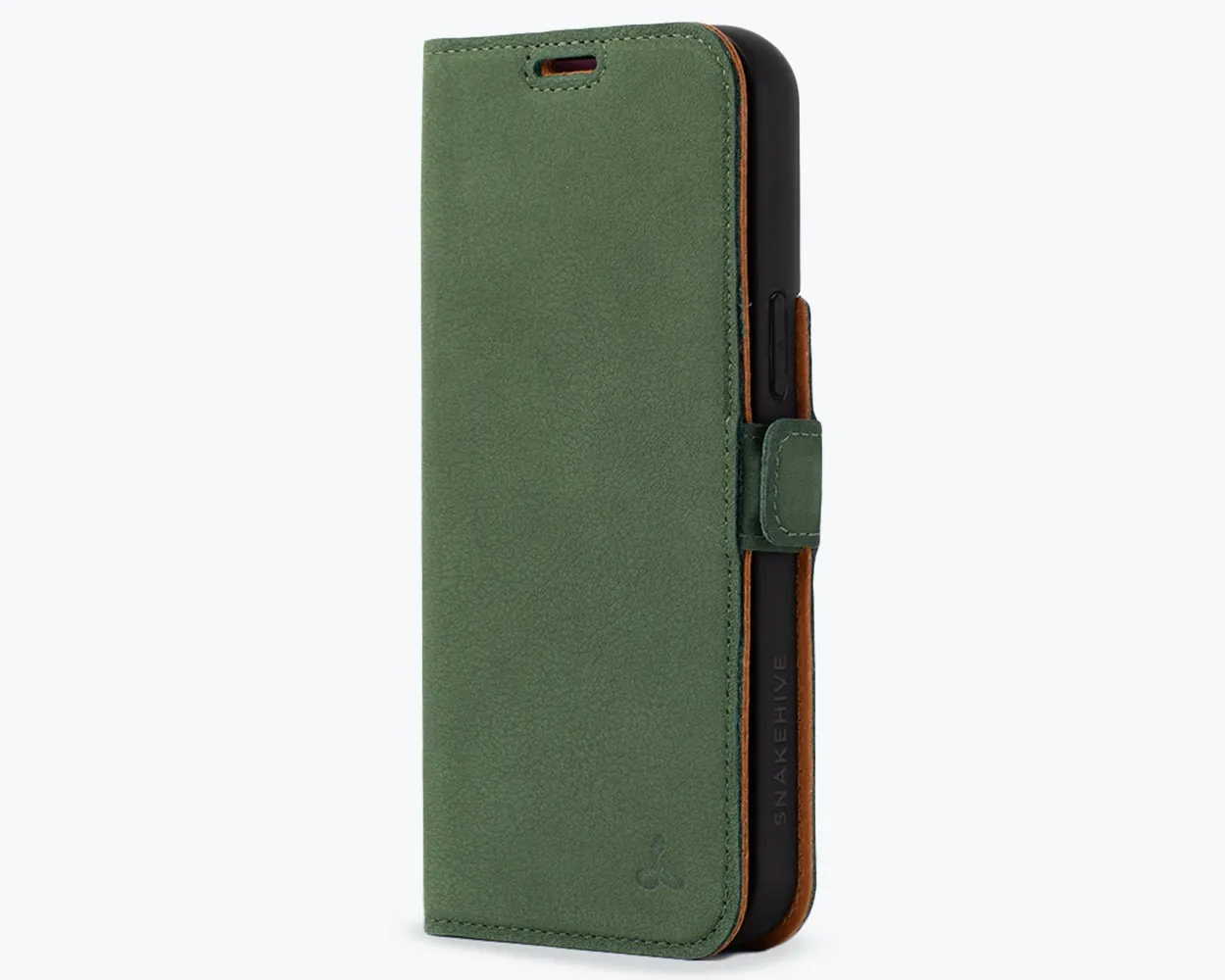 Apple iPhone 14 Pro Max - Vintage Leather Wallet (Side Clasp)