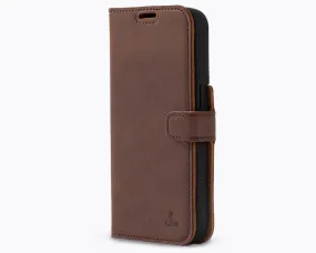 Apple iPhone 15 Pro - Vintage Leather Wallet