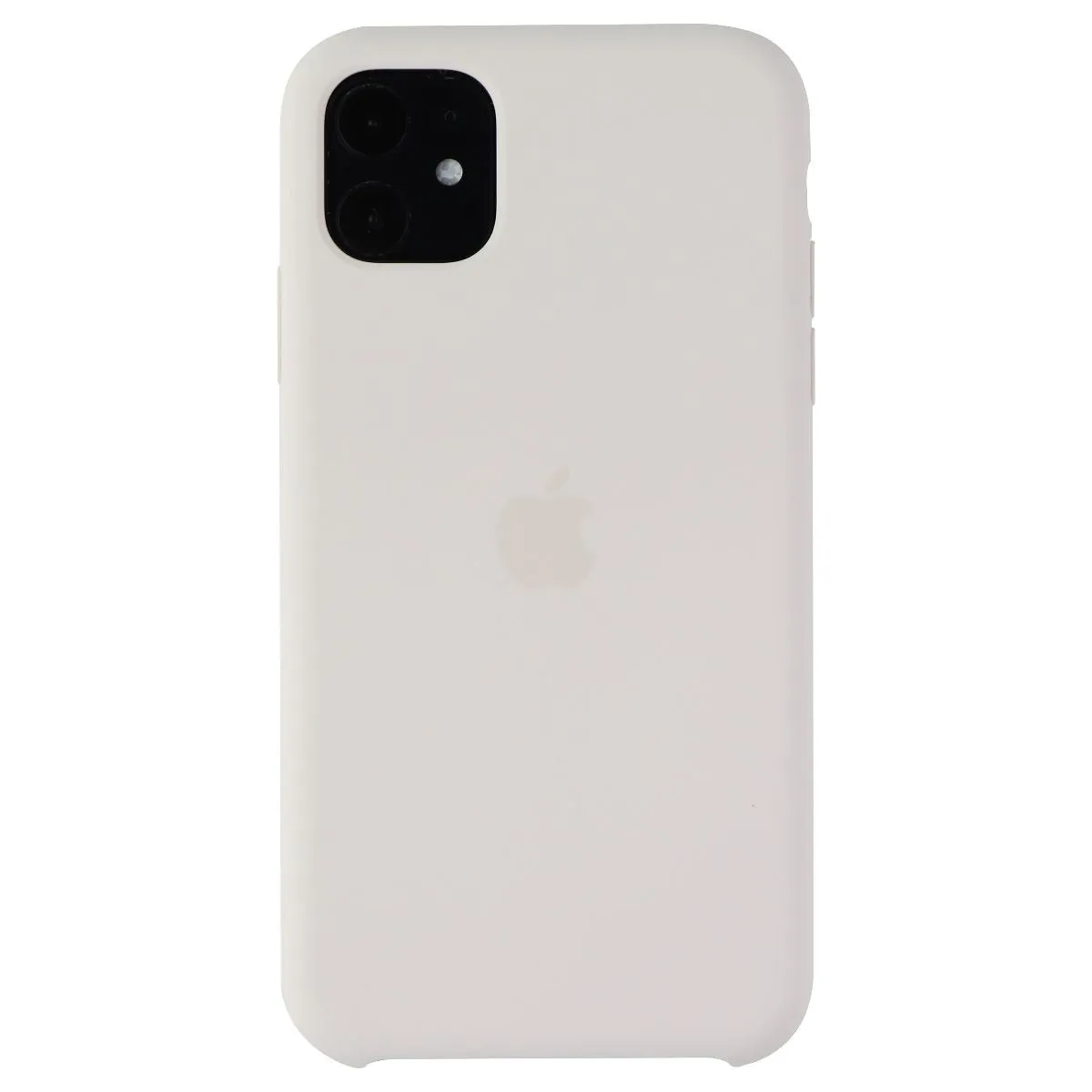 Apple Silicone Case for iPhone 11 Smartphones - White (MWVX2ZM/A)