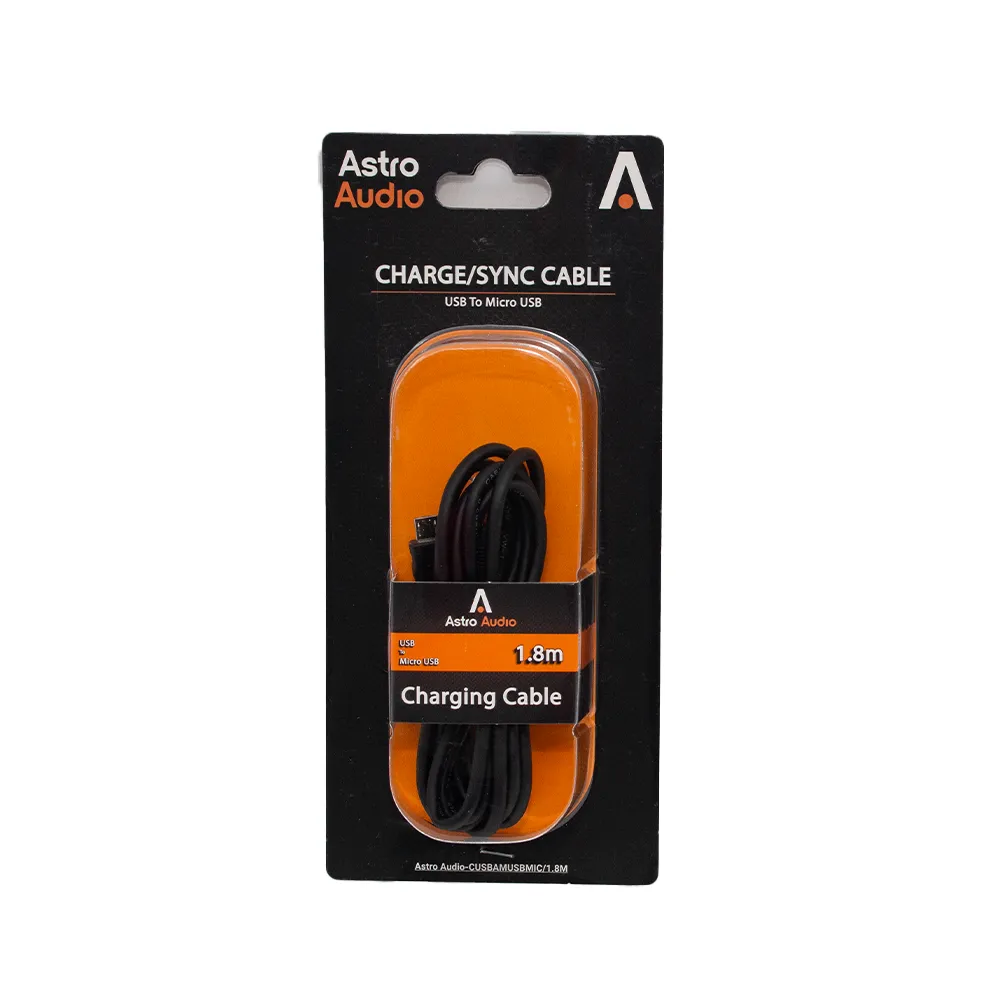 Astro Audio 1.8m USB to Micro USB Charging Cable [CUSBAMUSBMIC/1.8]