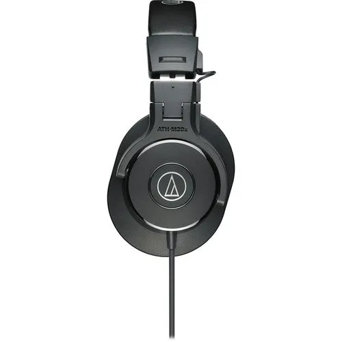 Audio Technica ATH-M30x Professional Monitor Headphones with 40 mm Drivers for Studio Tracking, Mixing and Field Recording