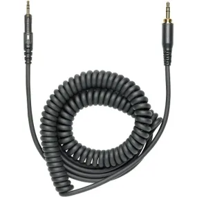 Audio-Technica HP-CC Replacement Cable For Ath-M40X And Ath-M50X Headphones (Black, Coiled)