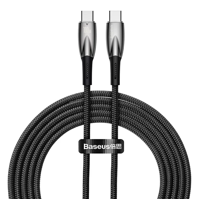 Baseus Glimmer Series Fast Charging Data Cable Type-C to Type-C 100W