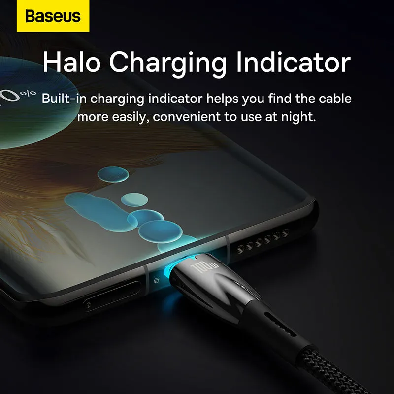 Baseus Glimmer Series Fast Charging Data Cable Type-C to Type-C 100W