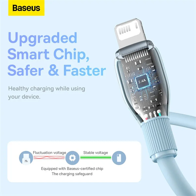 Baseus Pudding Usb To Lightning Data Cable-P10355700111-00