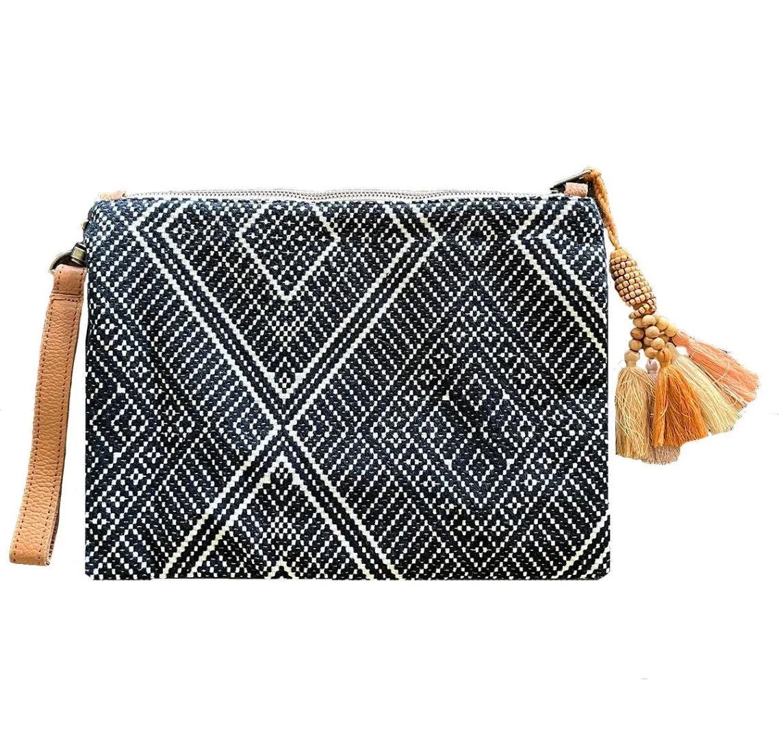 Beach Ikat Clutch, India