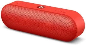 Beats Pill  Portable Wireless Speaker - Stereo Bluetooth, 12 Hours of Listening Time, Microphone for Phone Calls - Red