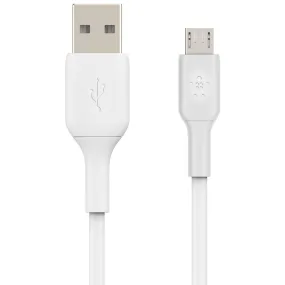 Belkin BoostUp Charger Micro-USB to USB-A Cable 1m (White)