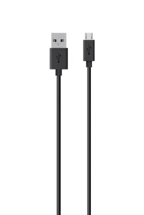 Belkin Tangle Free Micro USB ChargeSync Cable Black