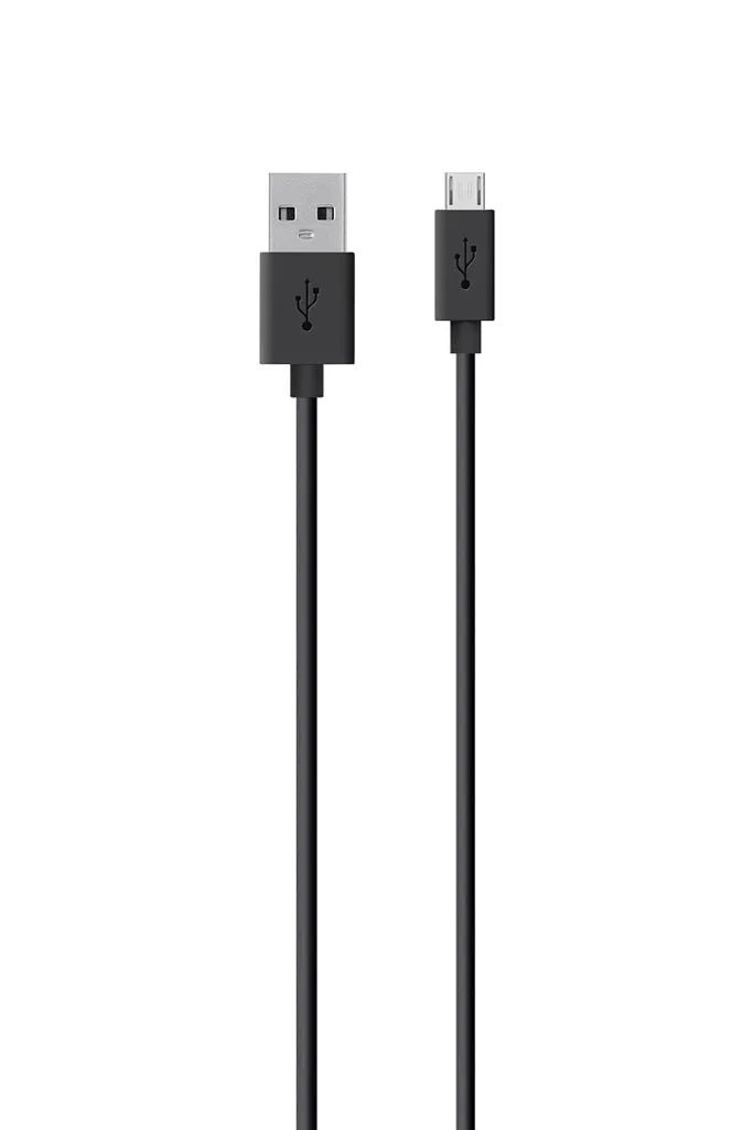 Belkin Tangle Free Micro USB ChargeSync Cable Black