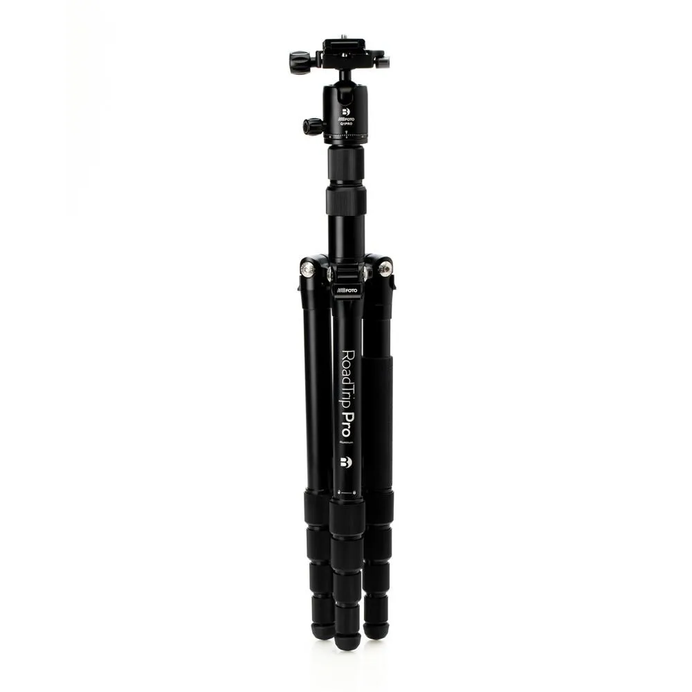 Benro MeFOTO RoadTrip Pro Aluminum Series 1 Travel Tripod with Ball Head and Monopod (Black)