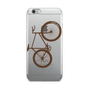 Big Wheelie Cycling Bicycle iPhone Case