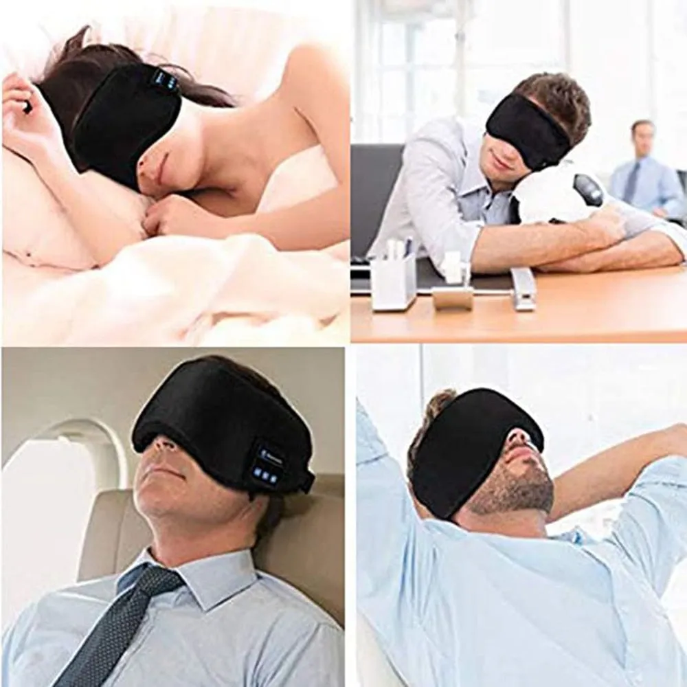 Bluetooth Sleeping Headphones Eye Mask Sleep Headphones Bluetooth