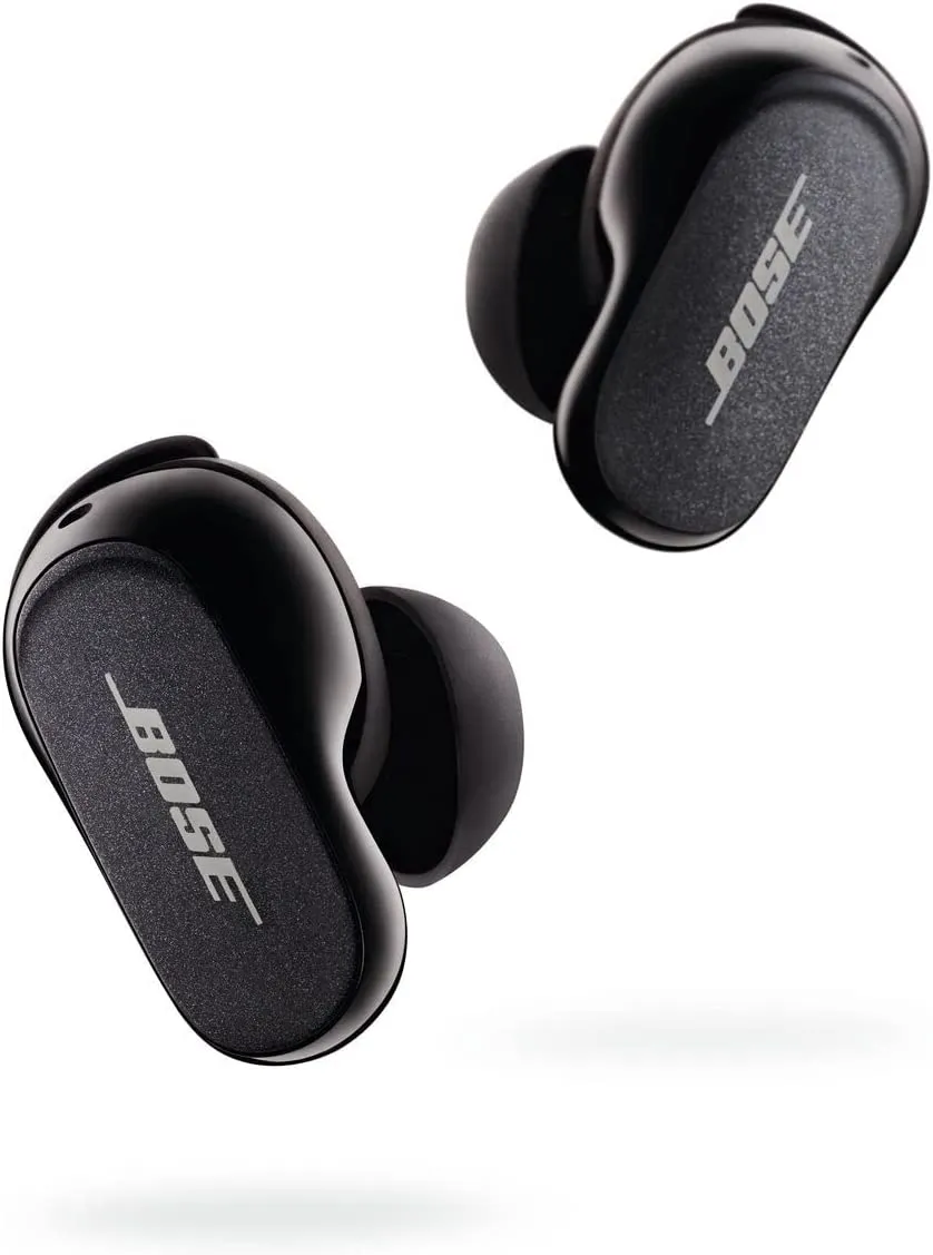 Bose QuietComfort Earbuds II, Wireless, Bluetooth , Noise Cancelling, Triple Black 870730-0010