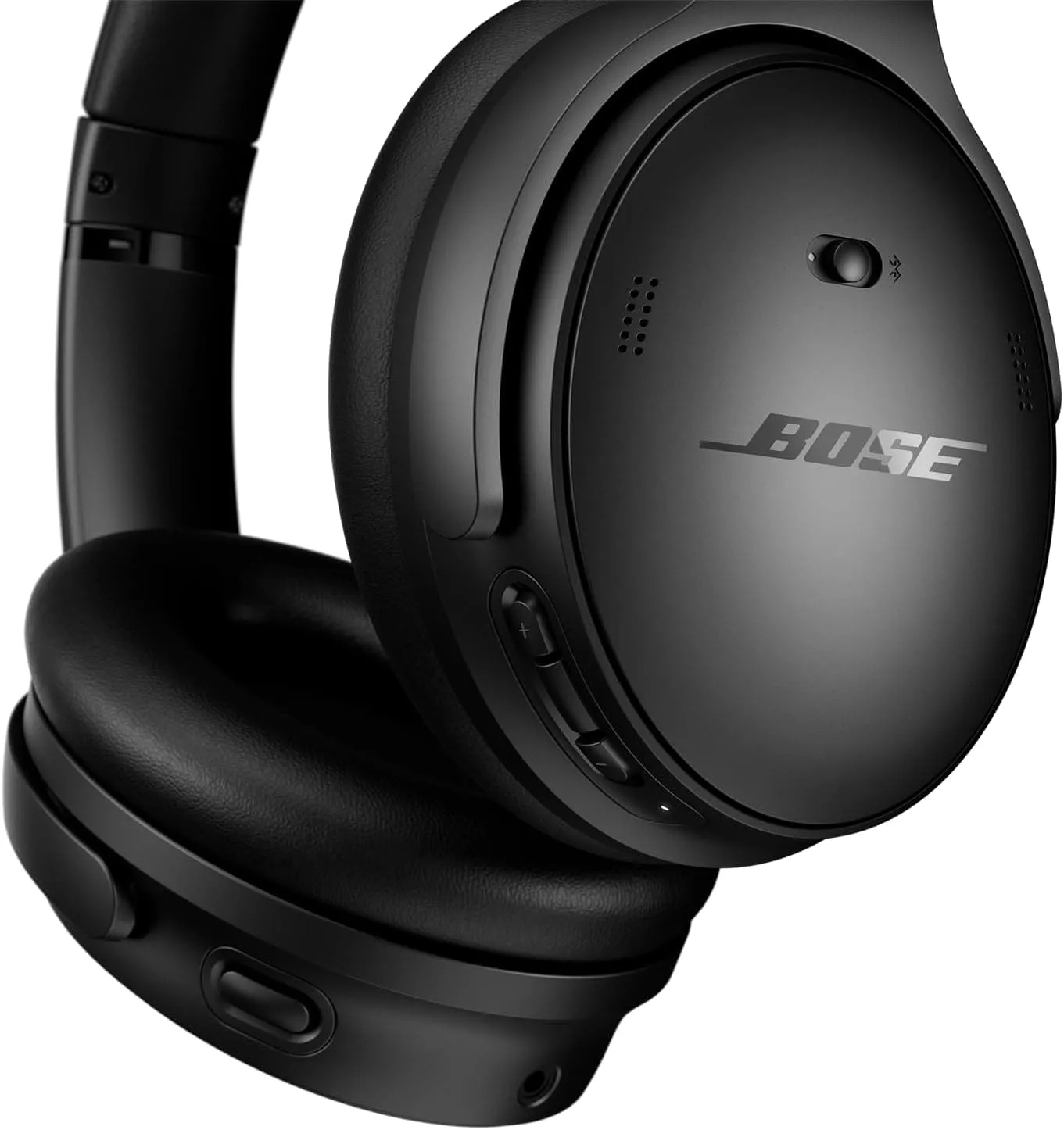 Bose QuietComfort Wireless Noise Cancelling Headphones - Bluetooth, Over-Ear, 24-Hour Battery Life, Black