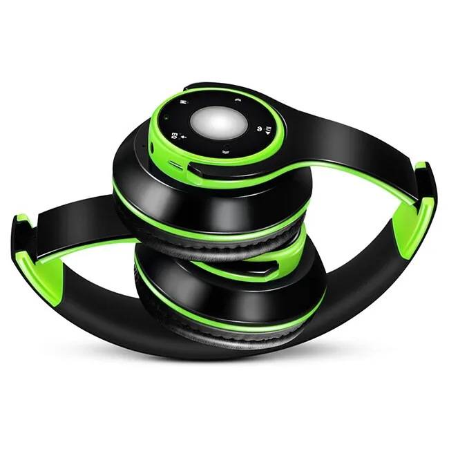 Built-in MP3 Player Sports Headphones Wireless Bluetooth Stero Headset with Microphone Earphone Headphone for Running Gym