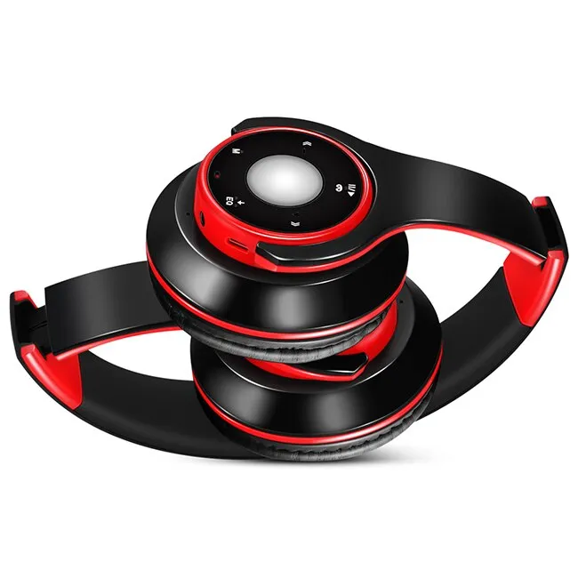 Built-in MP3 Player Sports Headphones Wireless Bluetooth Stero Headset with Microphone Earphone Headphone for Running Gym