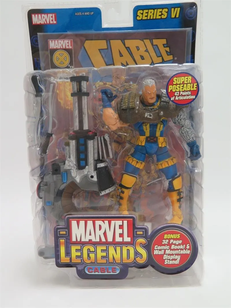 Cable - Marvel Legends series 6 action figure by Toybiz