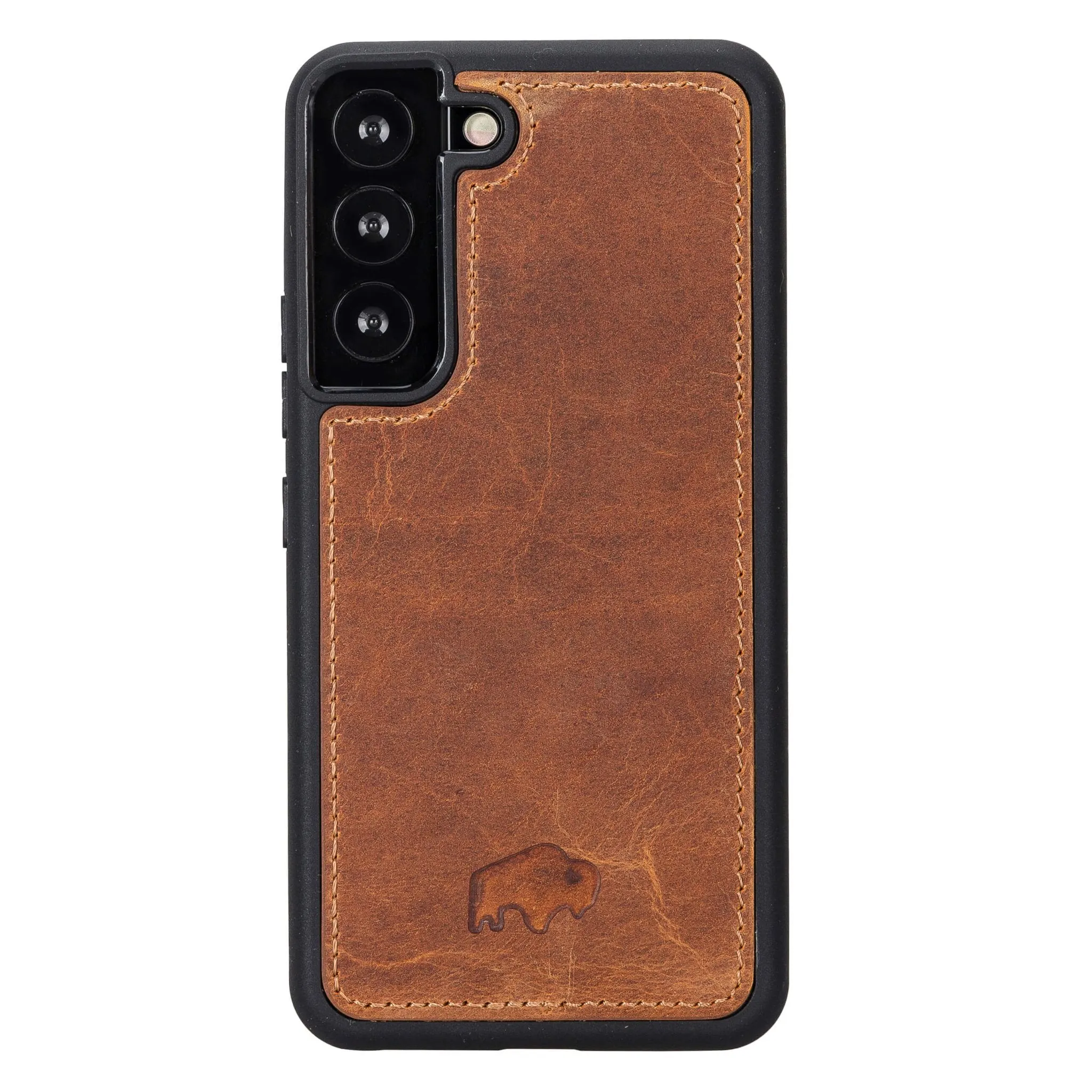 Carter Samsung Galaxy S24 Wallet Case, Golden Brown