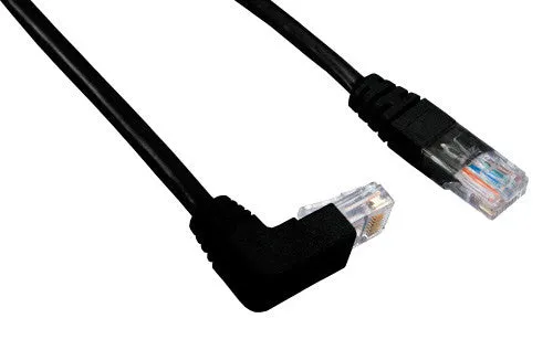 CAT5e Angled Flexible Molded Patch Cord 3FT