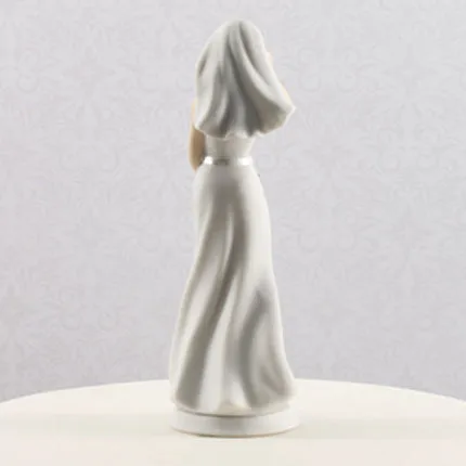 Cell Phone Fanatic Bride Figurine