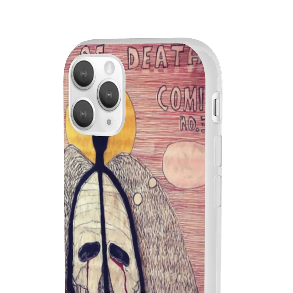 Cell Phone Flexi Cases AL BLUE DESIGNED ANGEL OF DEATH