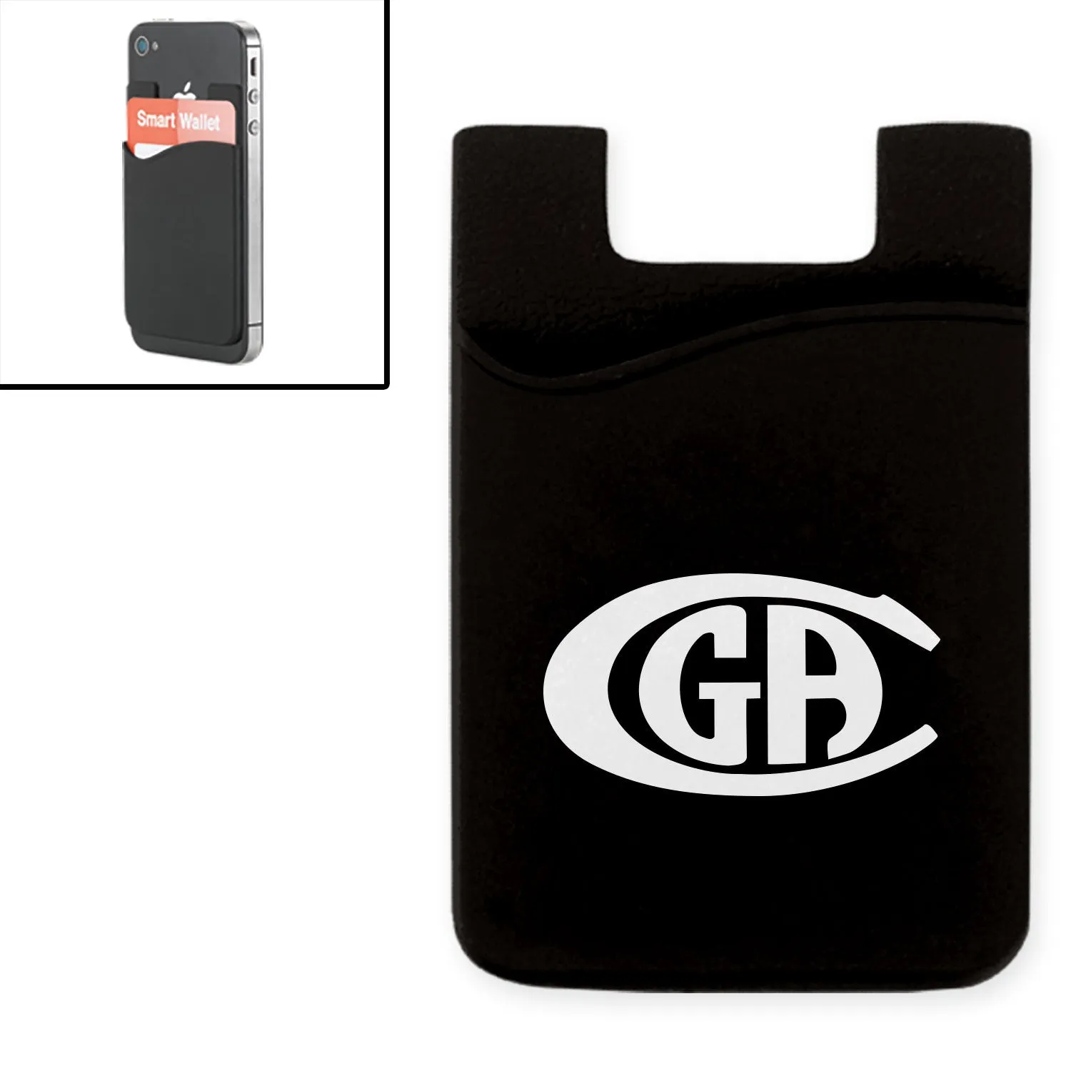 CGA Silicone Media Wallet -Black