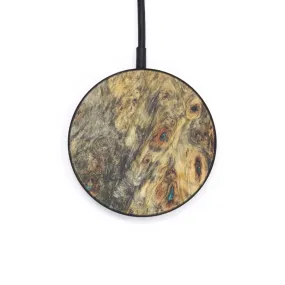 Circle Burl Wood Wireless Charger - Janel (Buckeye Burl, 606090)