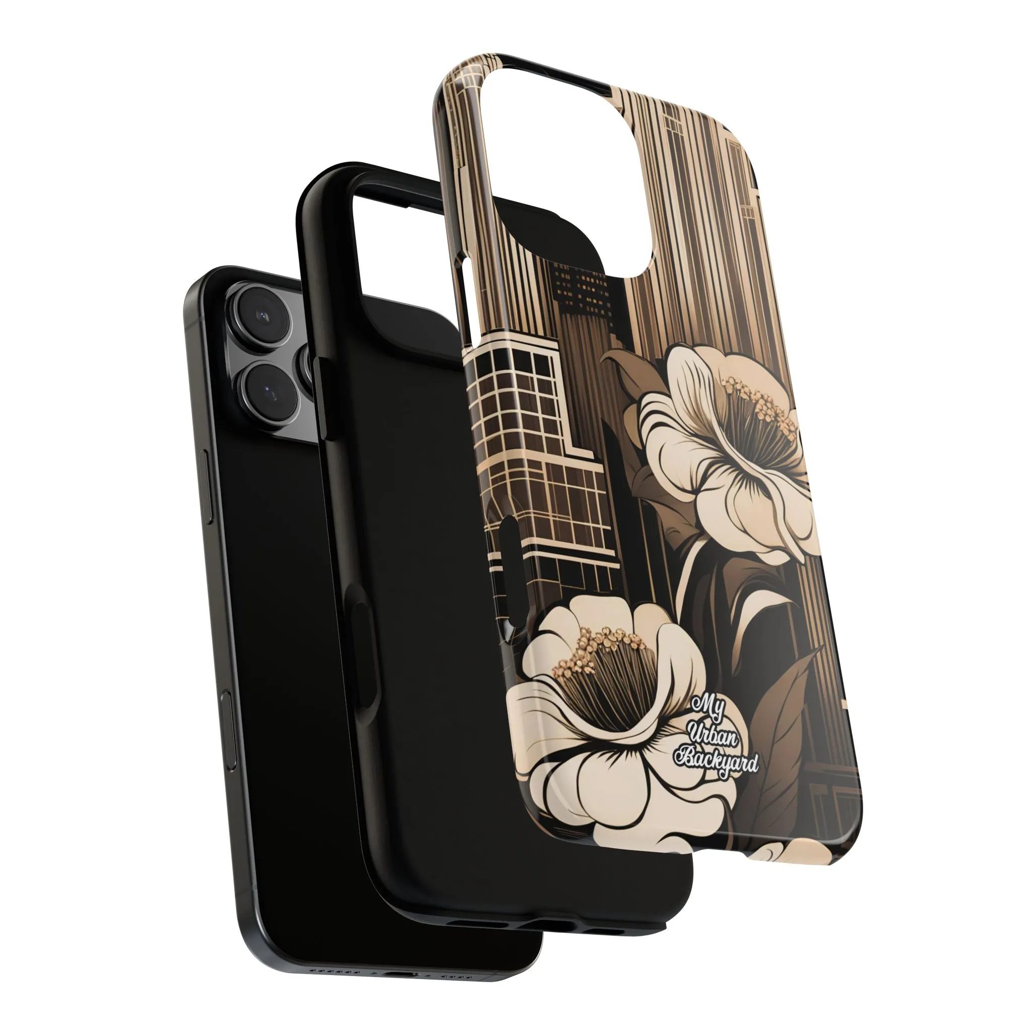 City Flowers, Cell Phone Case - Apple iPhone, Samsung Galaxy or Google Pixel