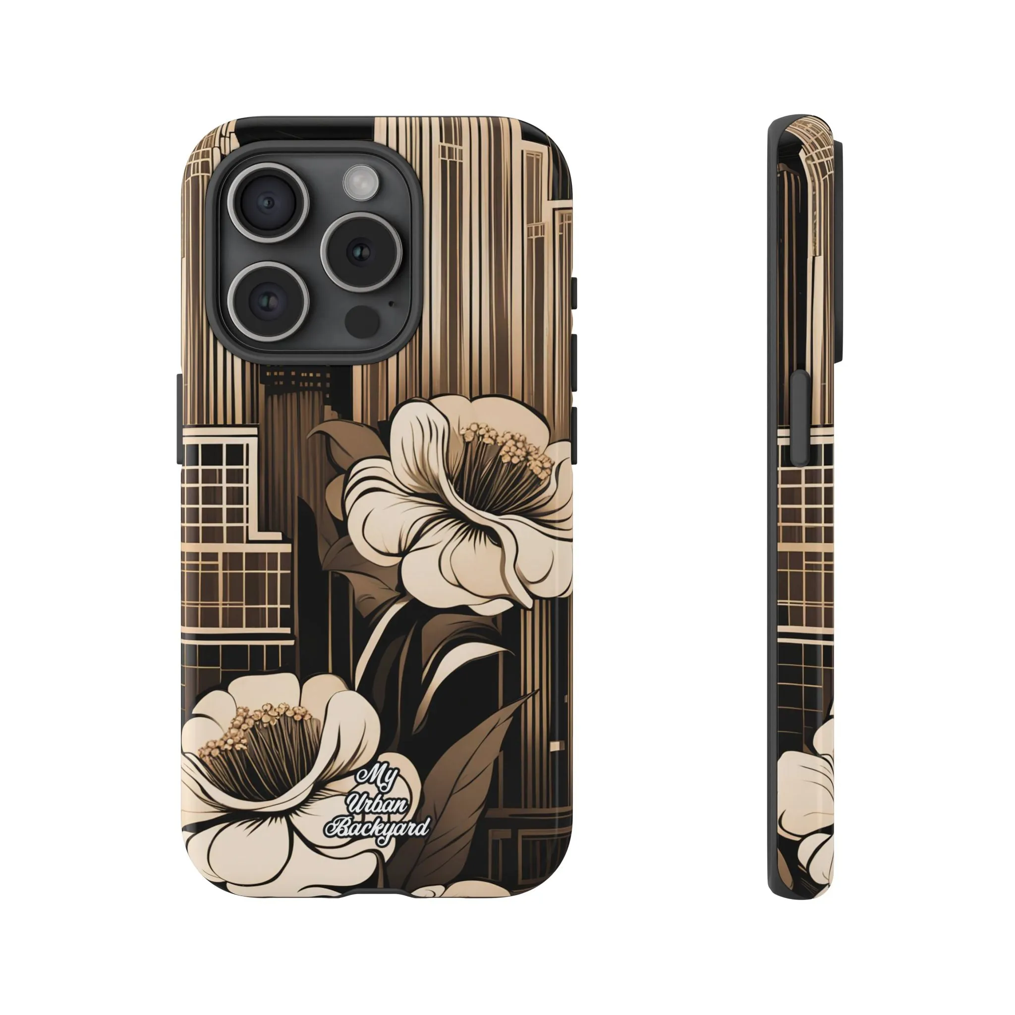 City Flowers, Cell Phone Case - Apple iPhone, Samsung Galaxy or Google Pixel