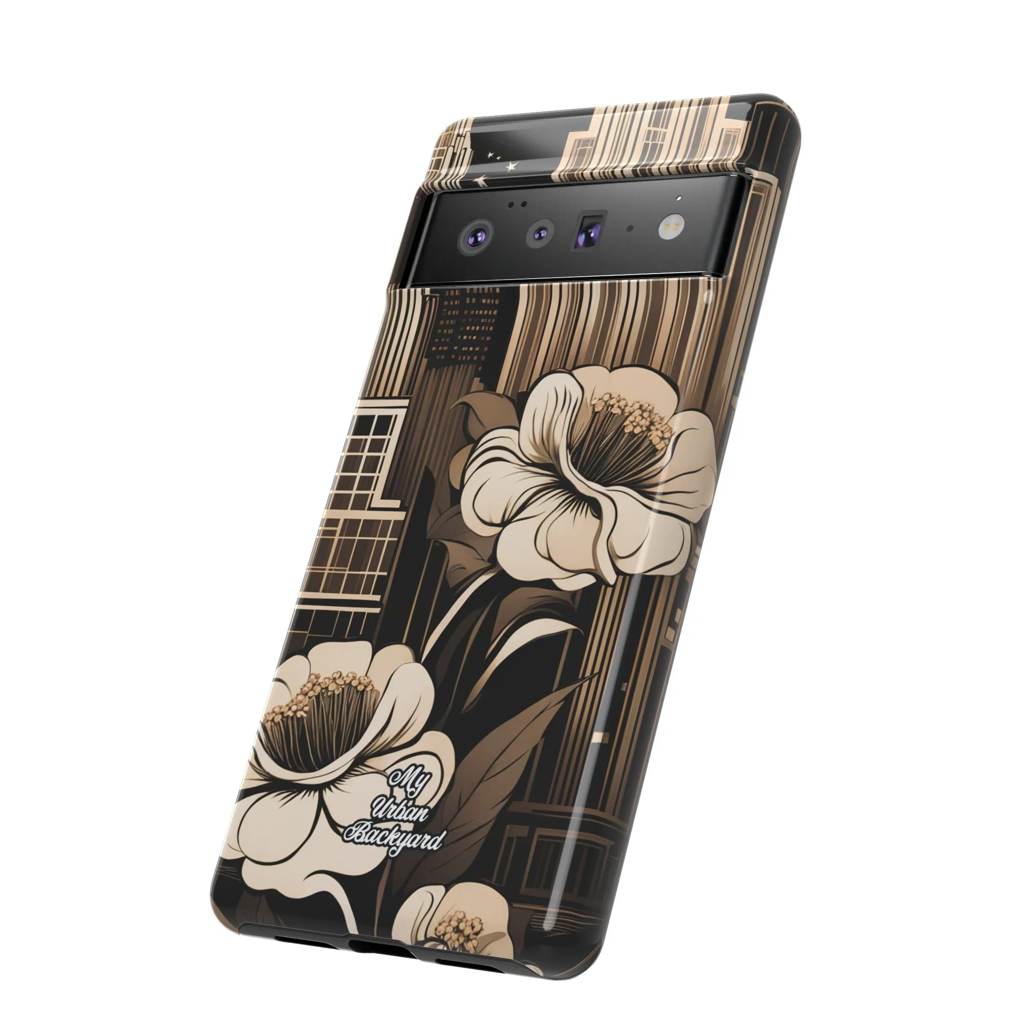 City Flowers, Cell Phone Case - Apple iPhone, Samsung Galaxy or Google Pixel