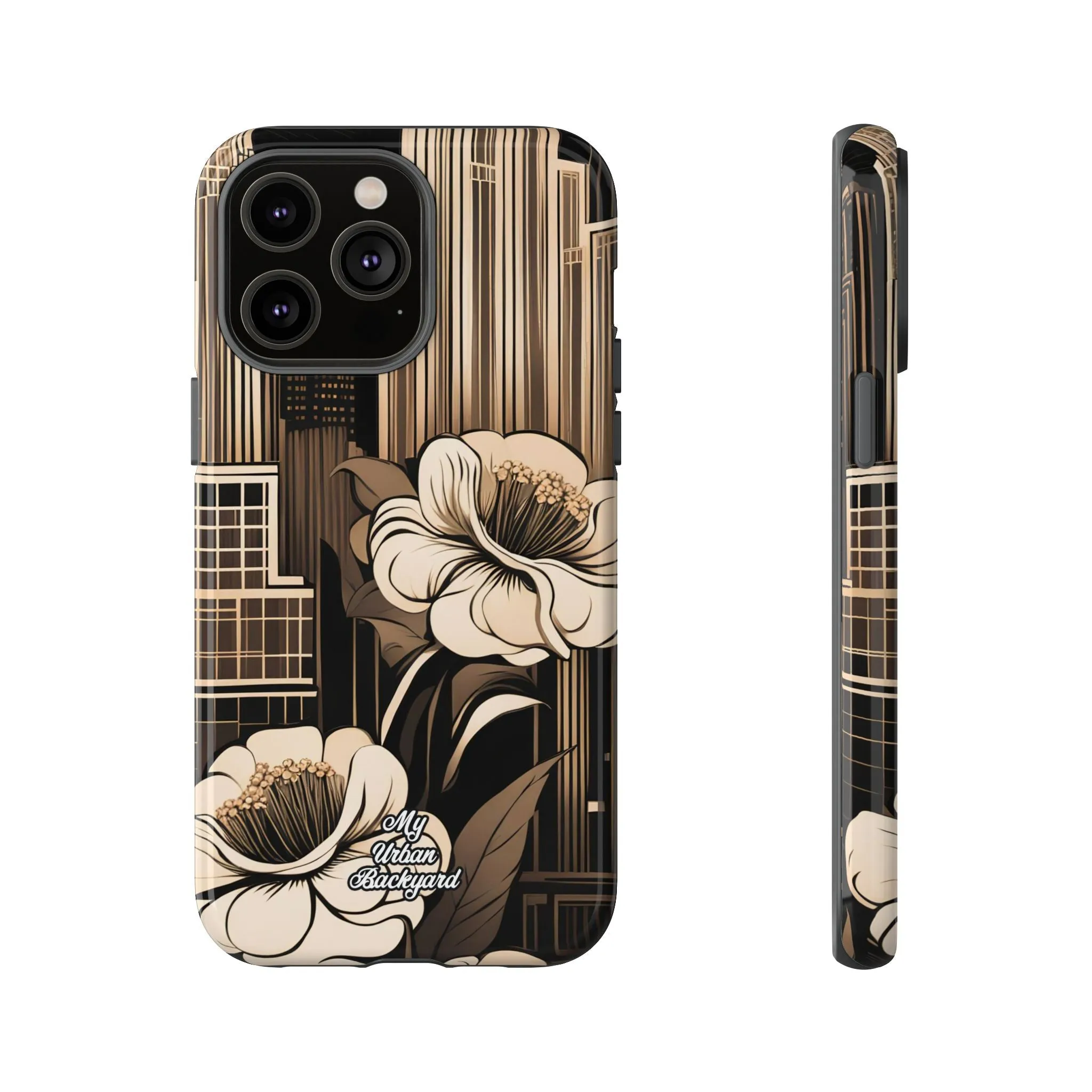 City Flowers, Cell Phone Case - Apple iPhone, Samsung Galaxy or Google Pixel