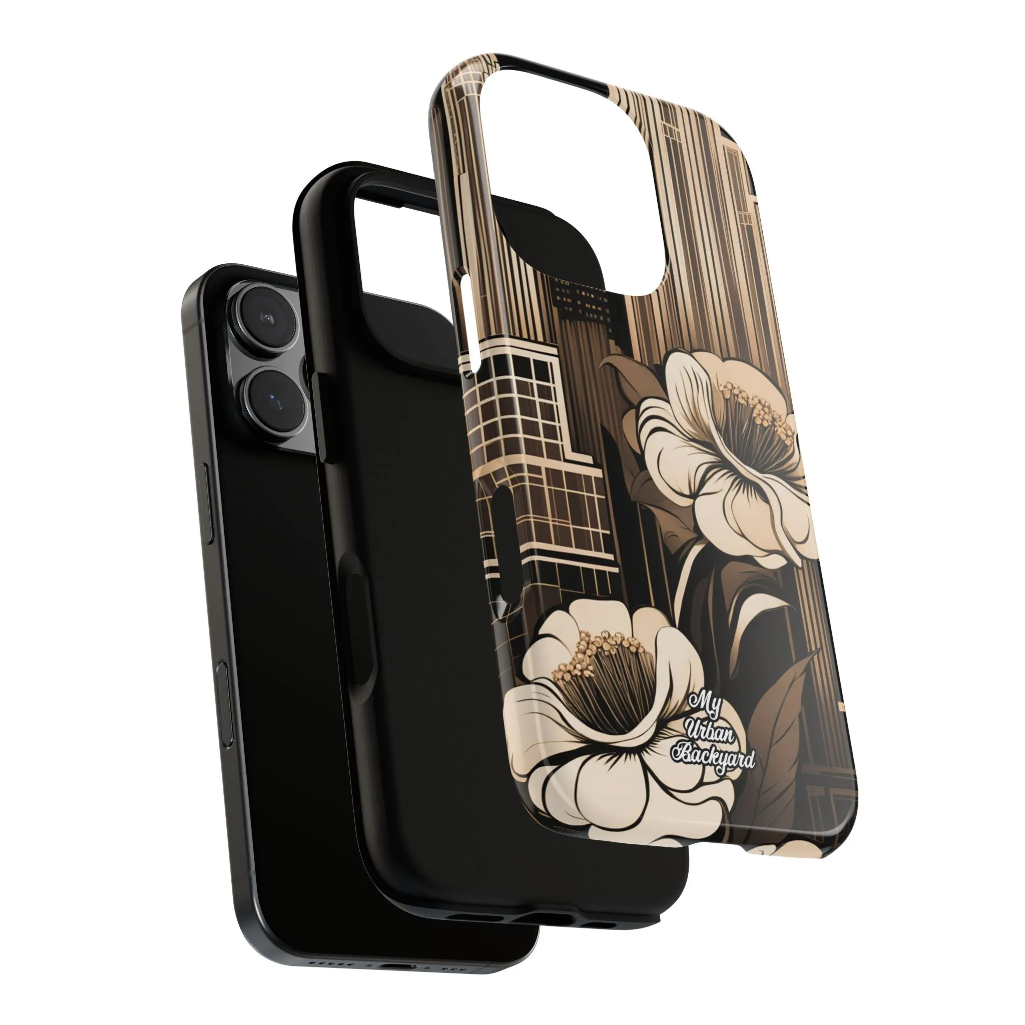 City Flowers, Cell Phone Case - Apple iPhone, Samsung Galaxy or Google Pixel