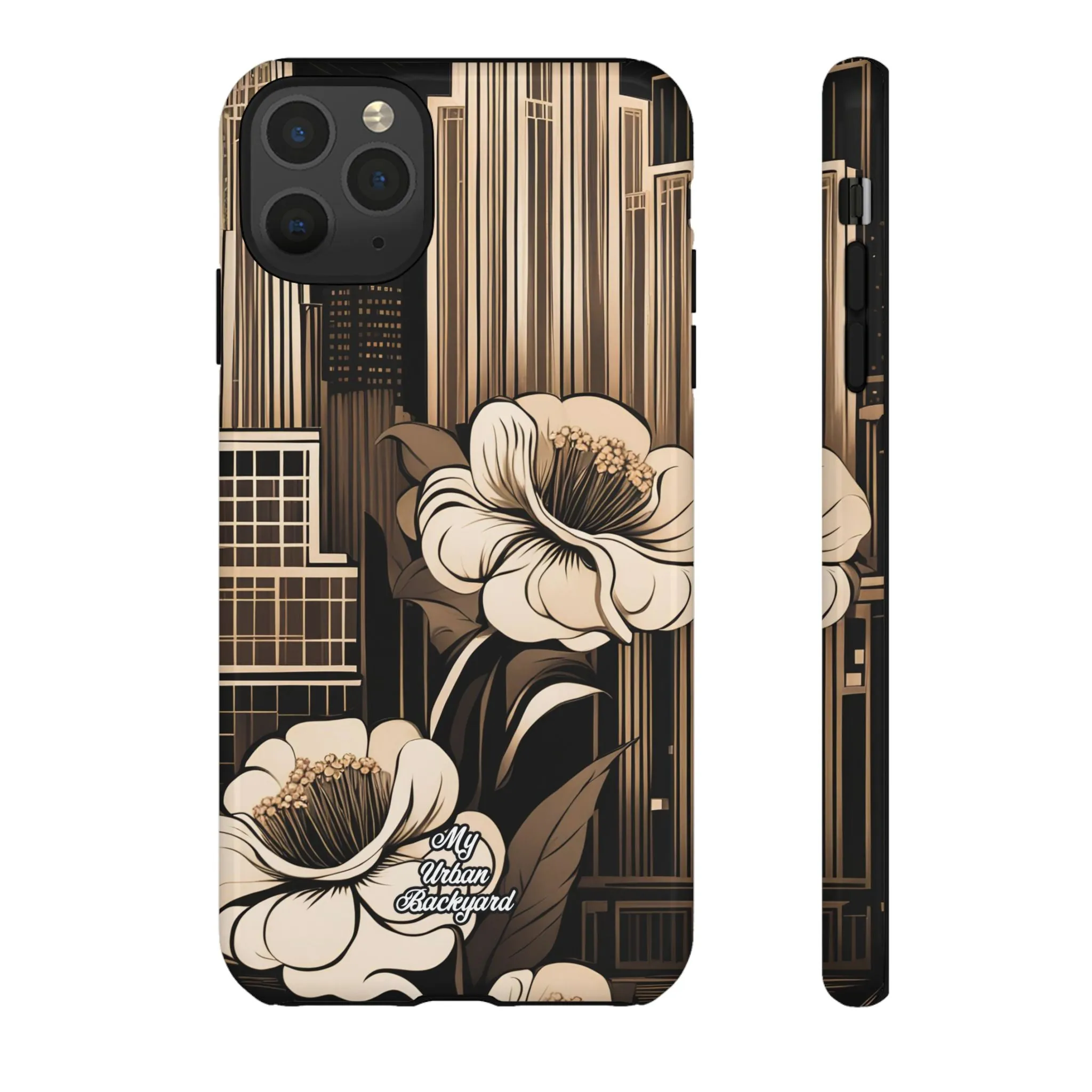 City Flowers, Cell Phone Case - Apple iPhone, Samsung Galaxy or Google Pixel