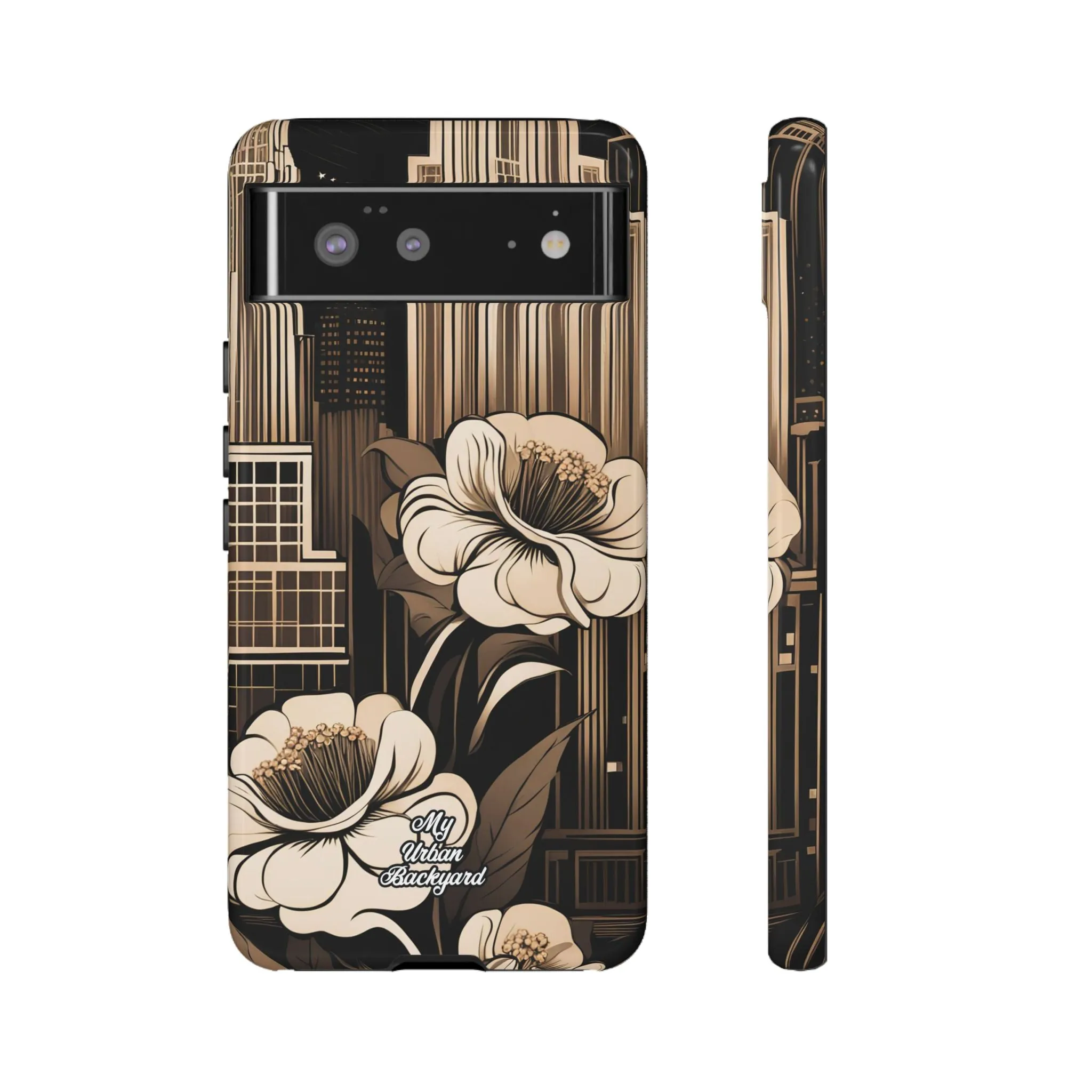 City Flowers, Cell Phone Case - Apple iPhone, Samsung Galaxy or Google Pixel