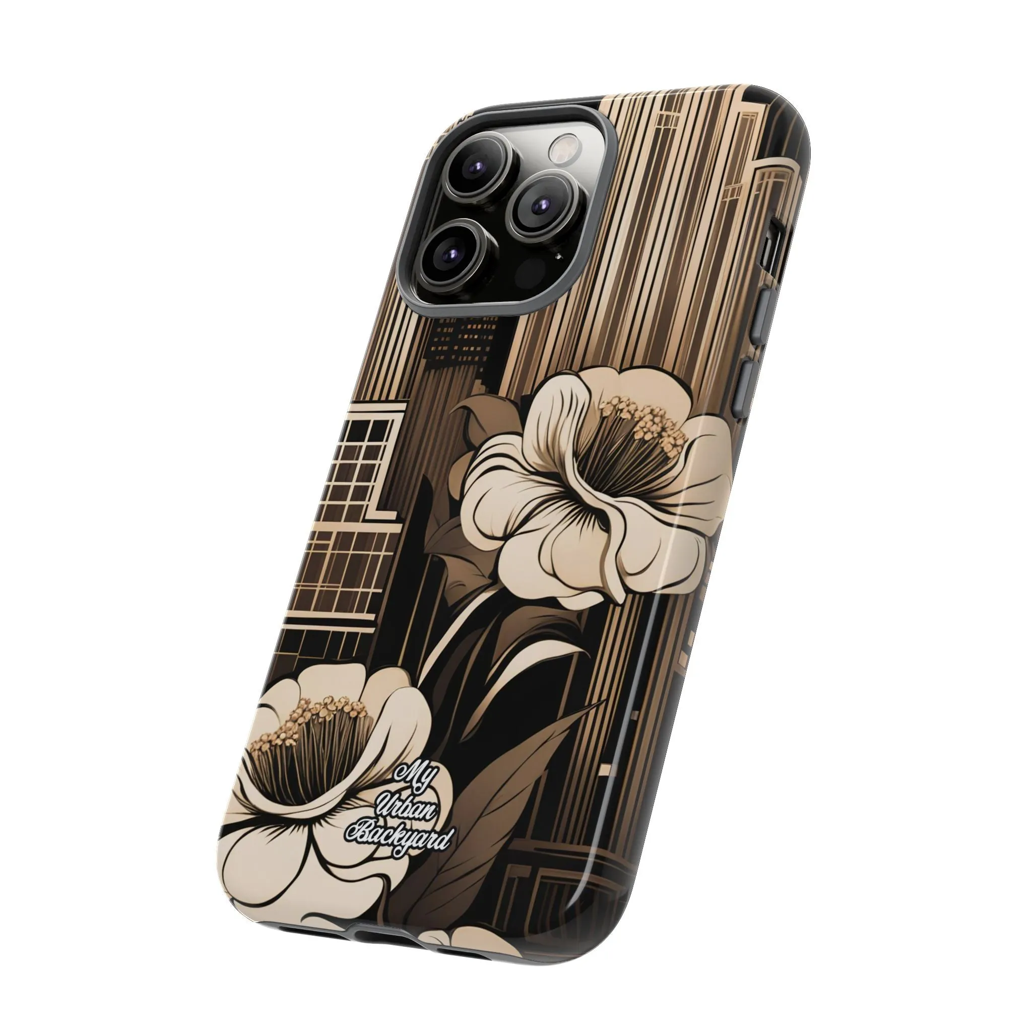 City Flowers, Cell Phone Case - Apple iPhone, Samsung Galaxy or Google Pixel