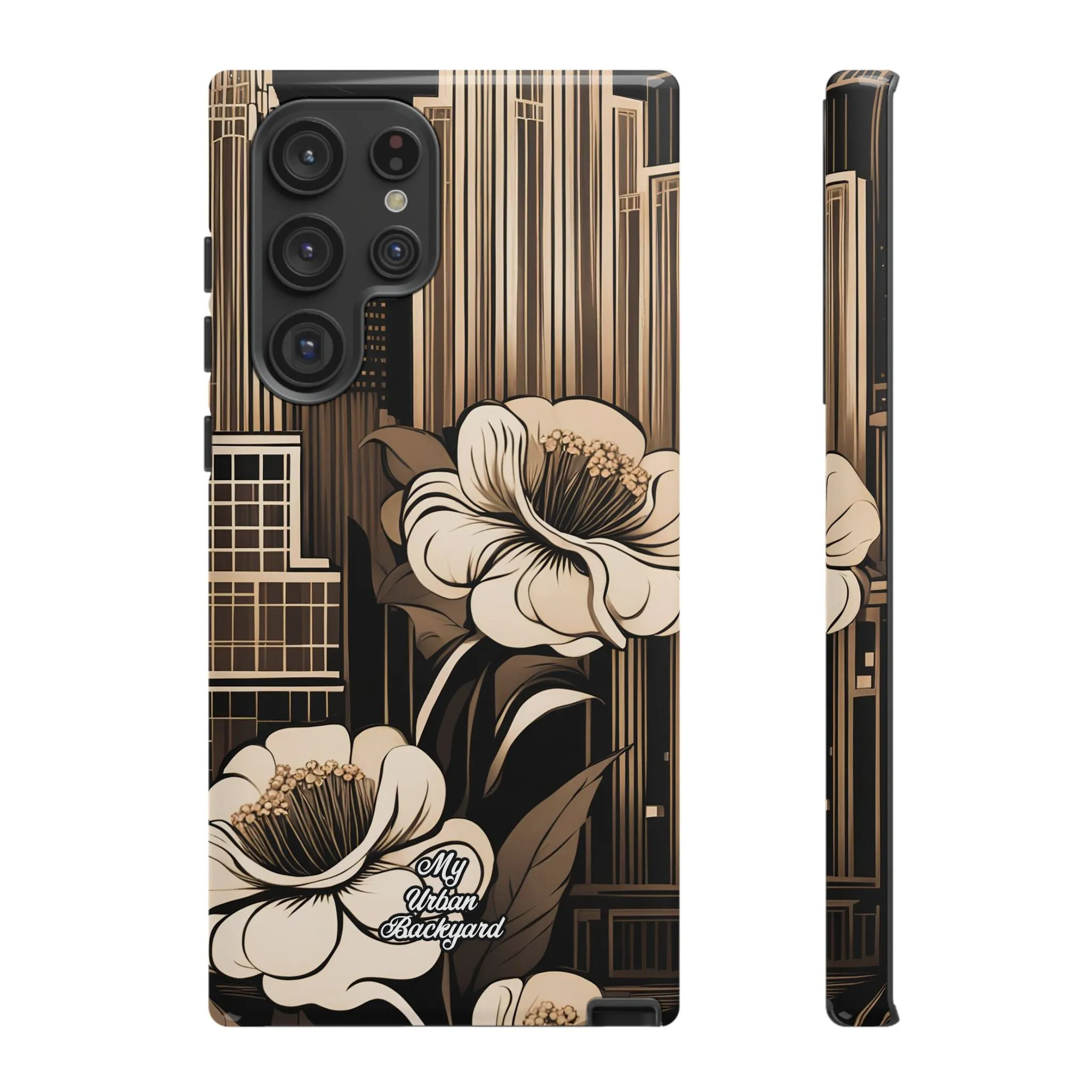 City Flowers, Cell Phone Case - Apple iPhone, Samsung Galaxy or Google Pixel